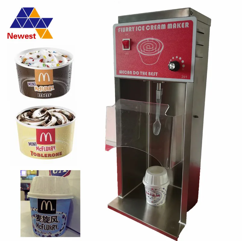 Миксер Blizzard/машина для изготовления мороженого flurry/Коммерческая Машина