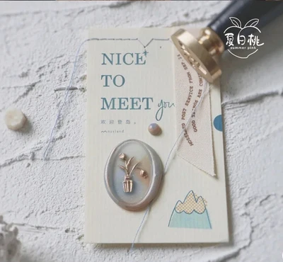 

Wax Seal Stamp cute flower Copper Head Vintage Envelope Sealing Hobby Tools DIY Sealing Wax Decoration Craft Kits