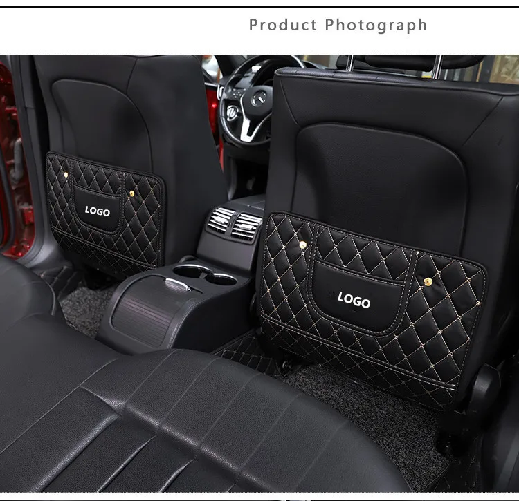 2 шт./1 комплект защитная накладка на заднее сиденье автомобиля защита от детей