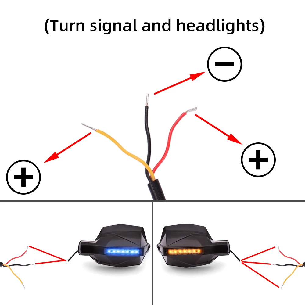 Motorcycle HandGuards Proguard System Guard Protector With Signal Light For SUZUKI RMZ250 RMZ450 DRZ400SM RMZ 250 450 DRZ 400 SM |