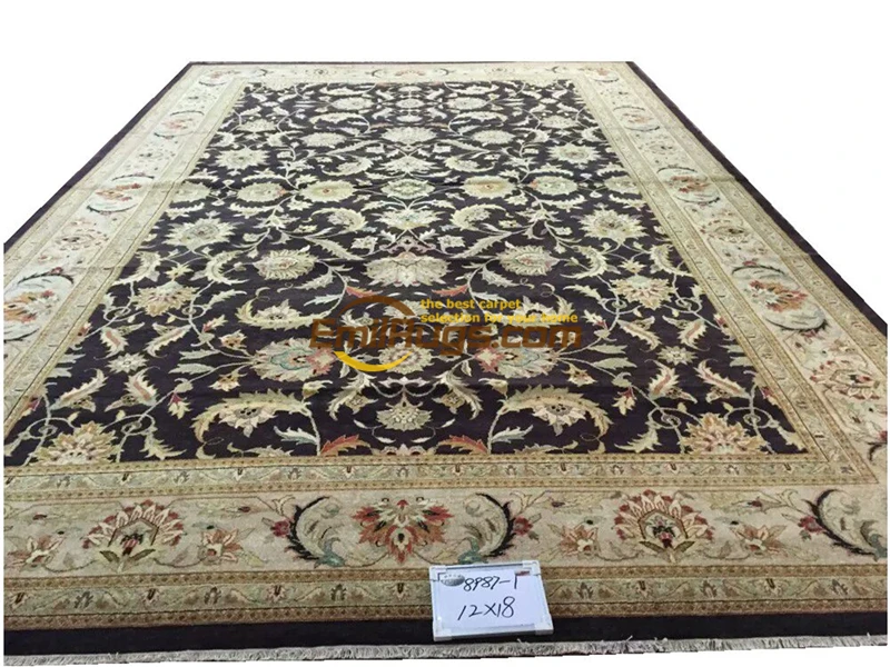 Kopen Originele Single Export Turkse Handgemaakte Tapijten Oushak Ozarks Zuivere Wol Tapijt 8987-1.