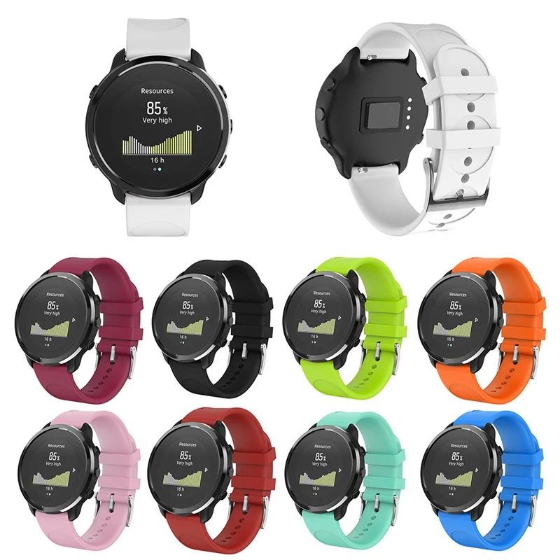 Ремешок для часов ремешок Регулируемый силиконовый наручных с принтом и