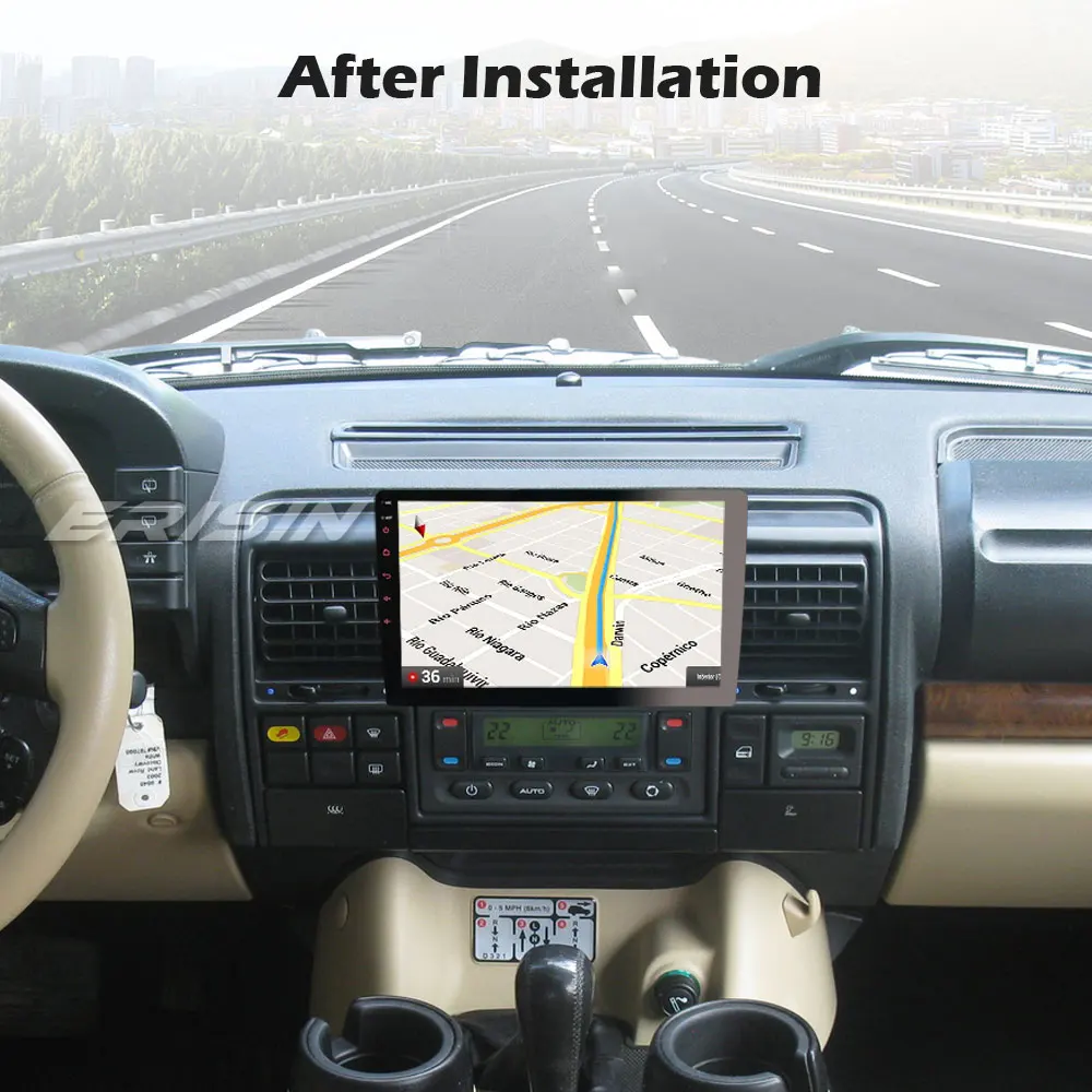 Erisin 10 1 "один Din Android 0 автомобильный стерео Мультимедийный Авторадио DAB + CarPlay GPS