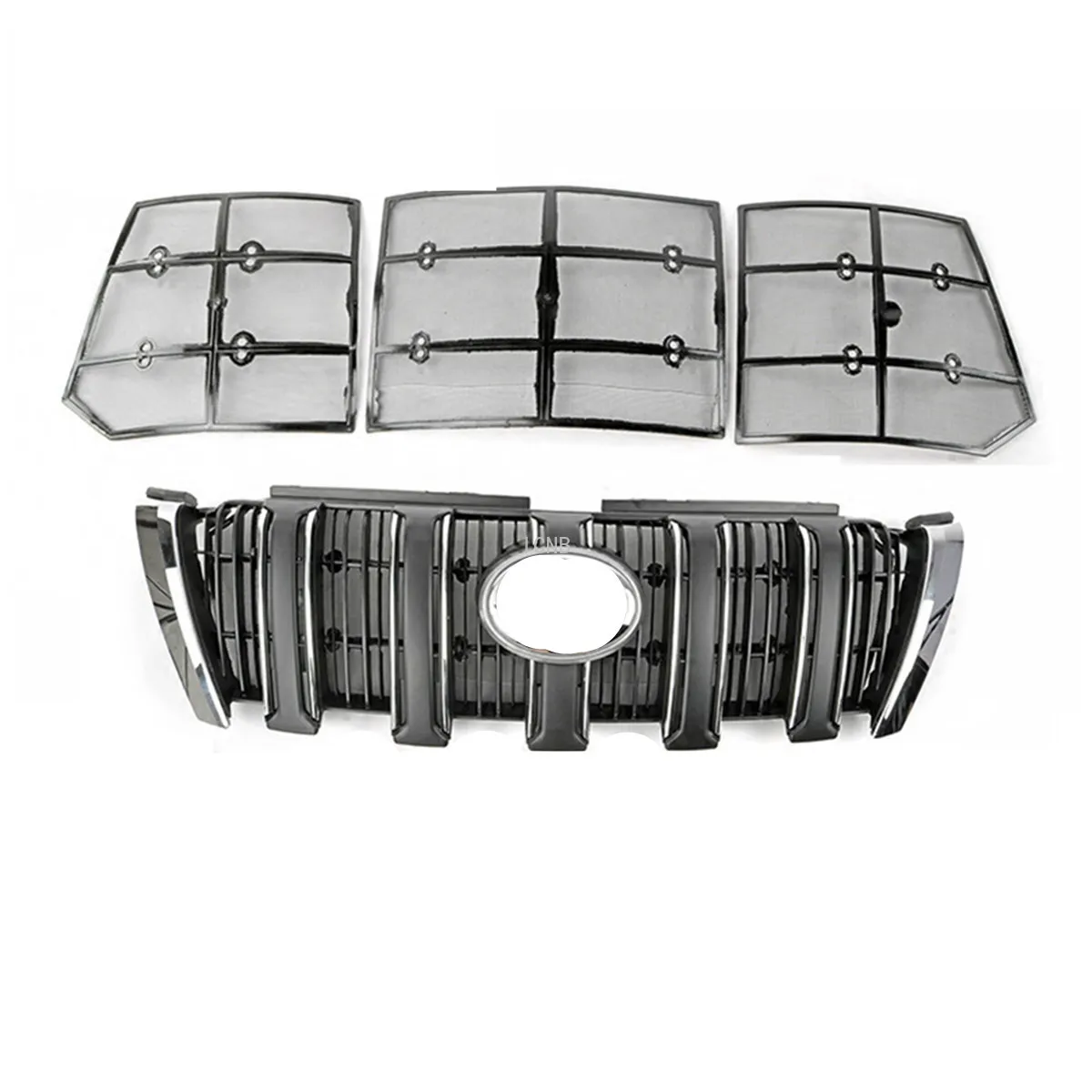 Для Toyota Land Cruiser Prado 150 2010 2011 2012 2013 2014 2015 2016 2017 2018 2019 2020 Нержавеющая сталь