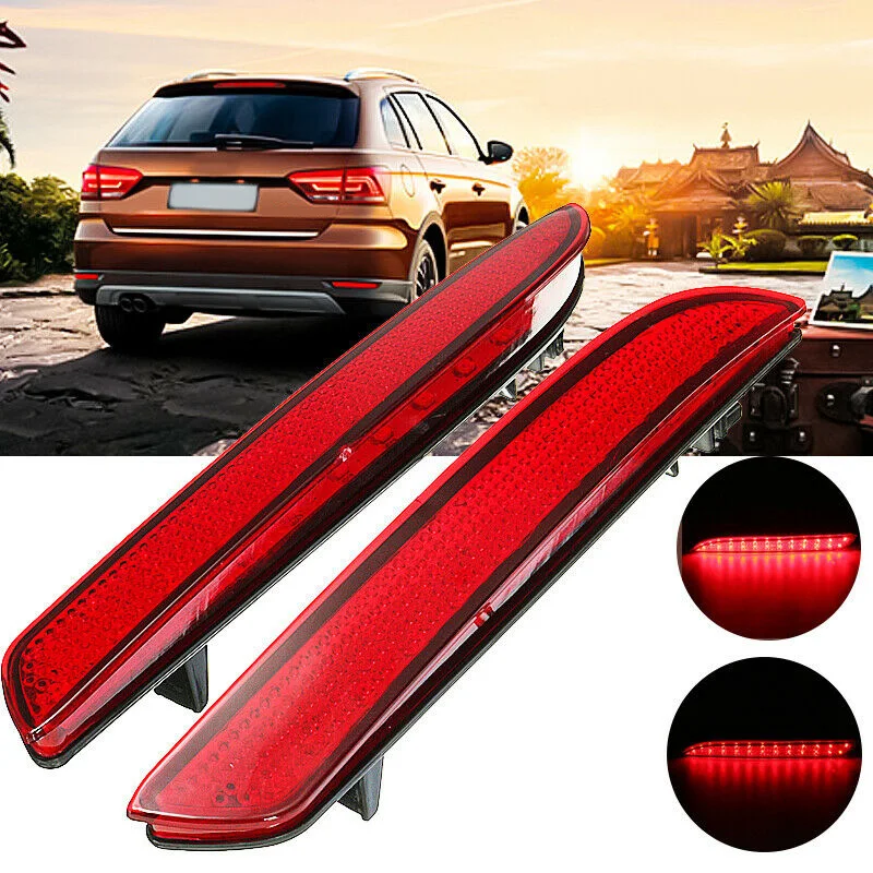 

Lamp Turn Signal Light 1251428 12V Red Fog Accessories 2pcs Set Car Auto