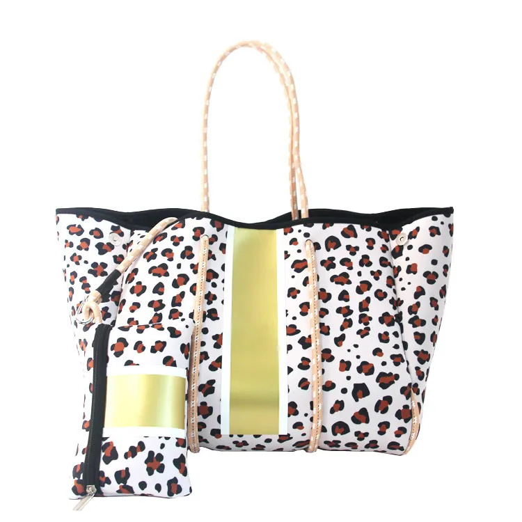 

New Simple Shopping Bag Shoulder Bag Handbag Large Capacity Picture Bag Beach bag composite bag Two pieces bags