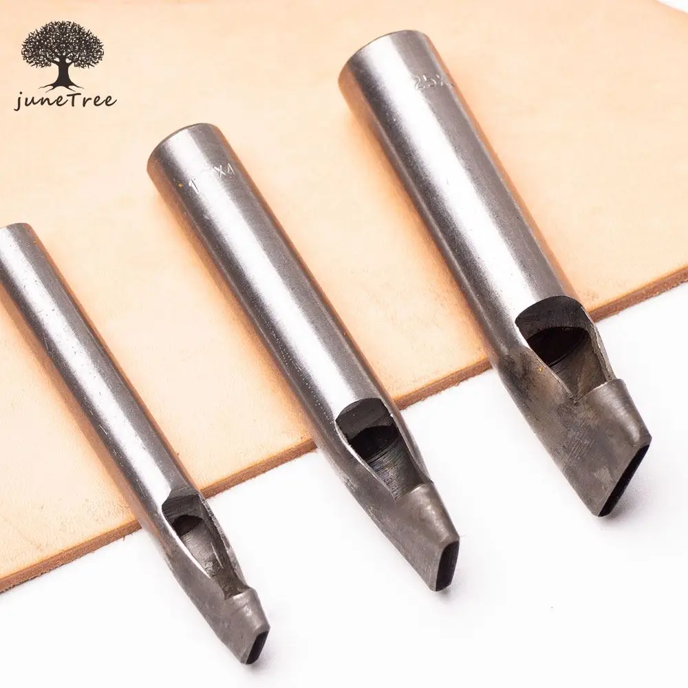 Junetree 20x4 мм 20x5 20x6 овальная форма дырокол Cutte кожаный ремешок для часов