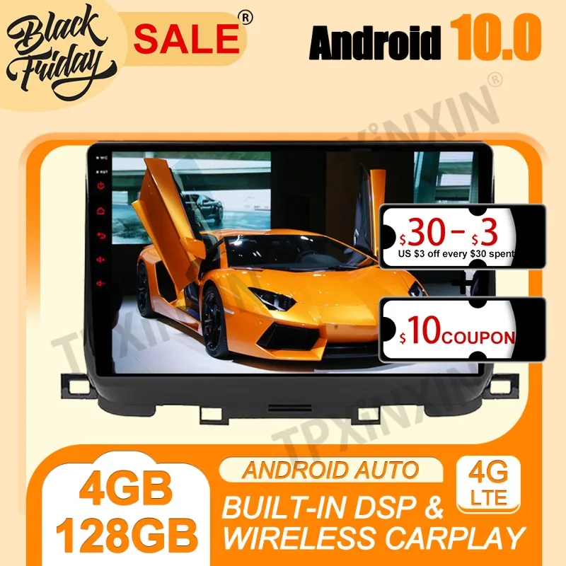 

Android 10.0 PX6 4G+128GB for KIA Sportage 2018 - 2020 Car GPS Navigation Carplay Auto Radio Stereo Multimedia Player Head Unit