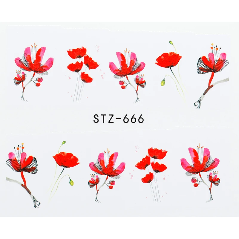 1 шт красивый Романтический стикер красная юбка Девушка Дизайн ногтей маникюр