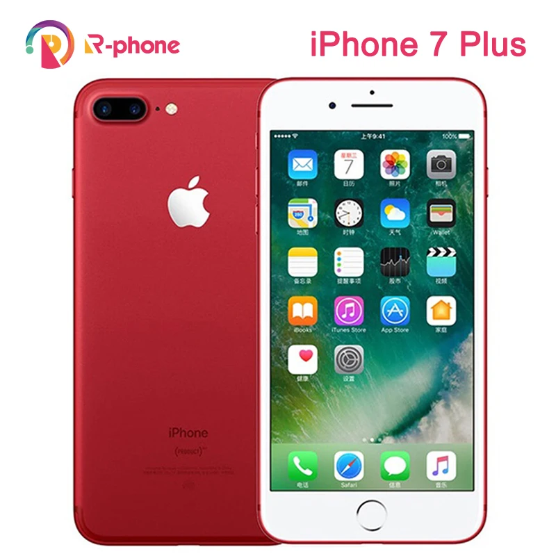 Разблокированный оригинальный телефон Apple iPhone 7 Plus 3 Гб ОЗУ 32/128 ГБ/256 ПЗУ iOS 4G LTE