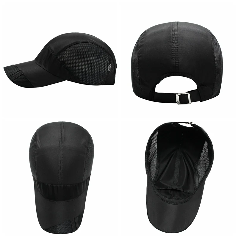 Кепка Бейсболка унисекс Регулируемая для бега и гольфа спорта на открытом