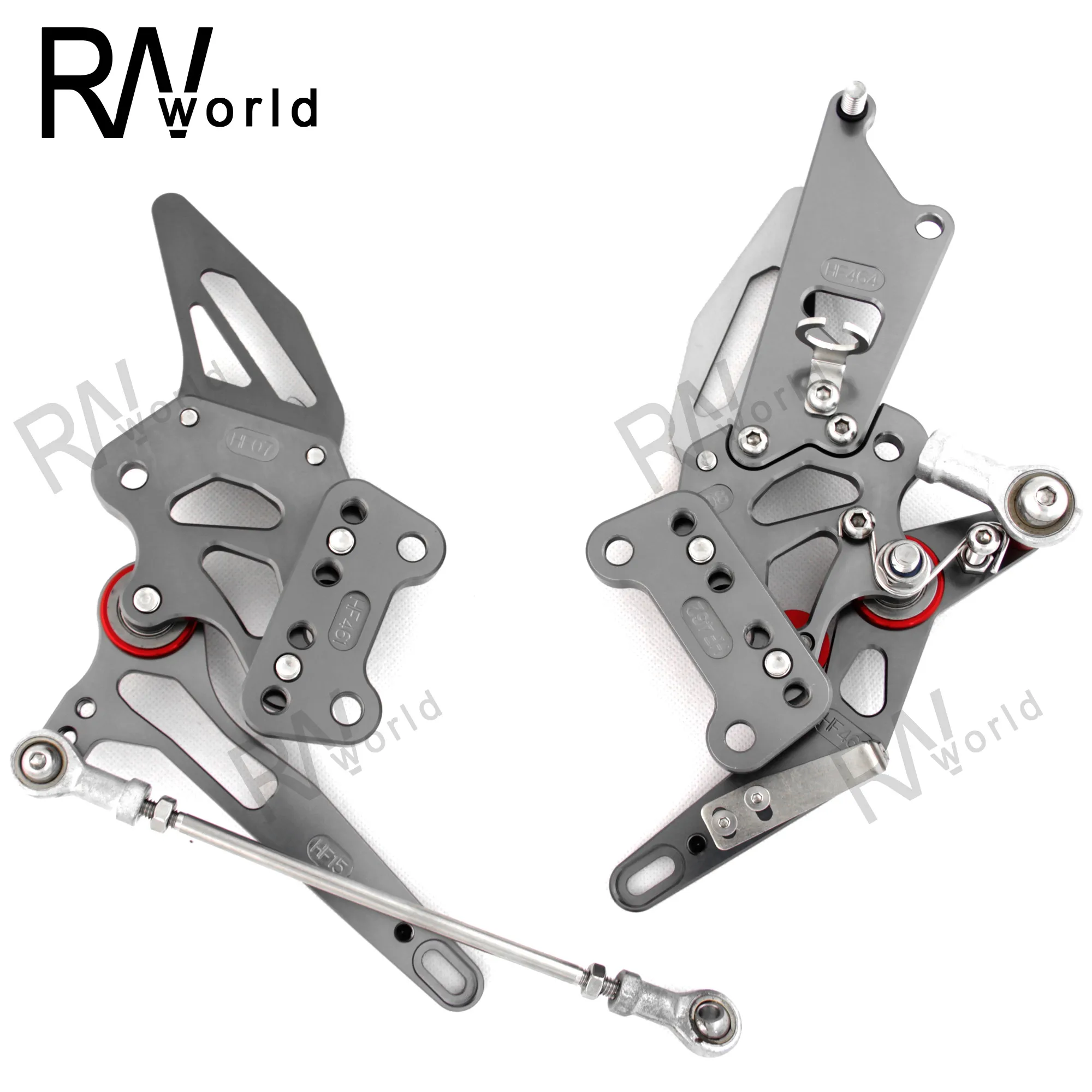 Для KAWASAKI Ninja 250R EX 250J Регулировка подножки для мотоцикла CNC задняя подножка EX250J SE 2008