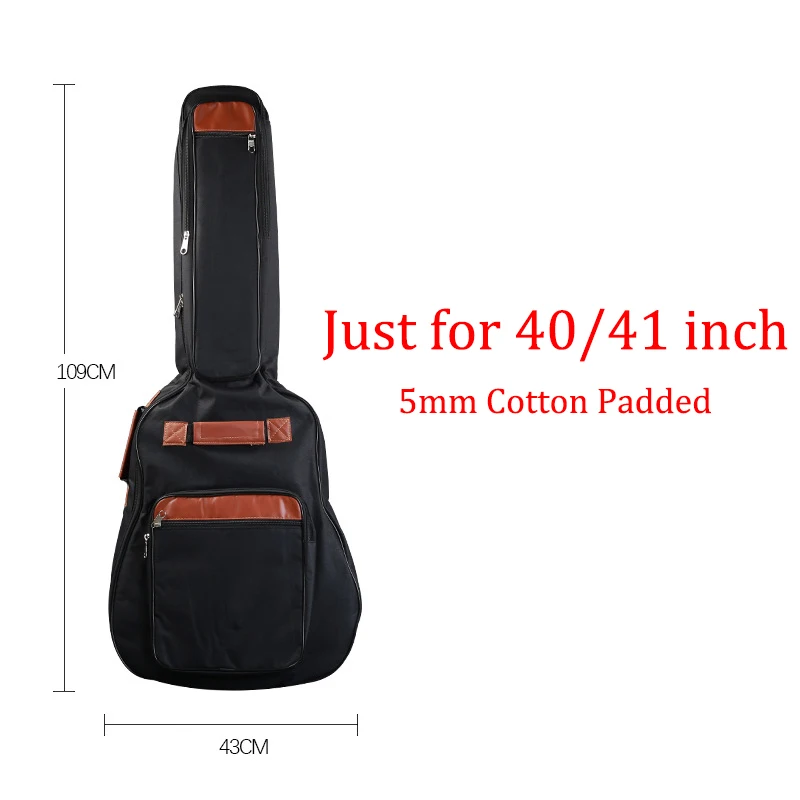 Бесплатная доставка 41 дюймовая сумка для Акустическая гитара народная
