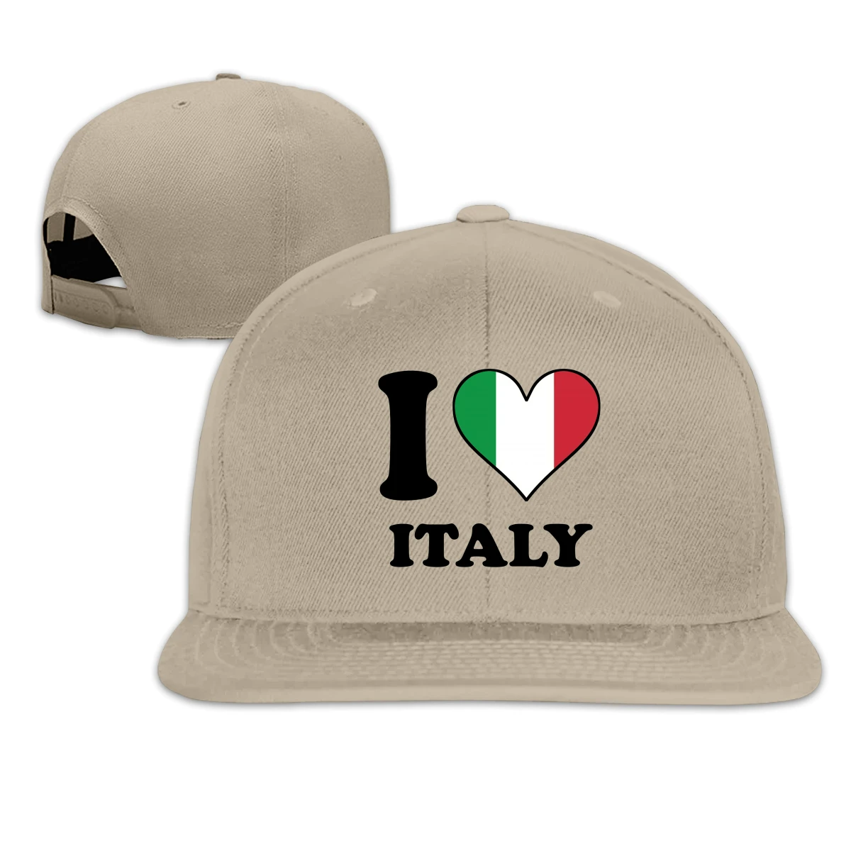 

I Love Italy man's woman Fashionable breathable Sun Caps