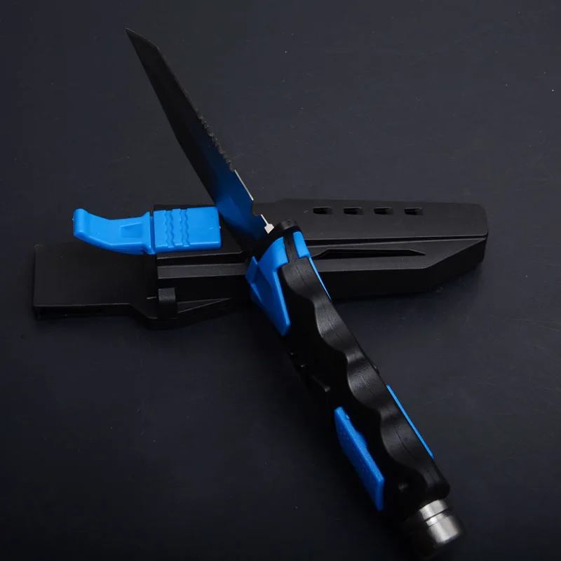 Нож Hysenss Deepsea с фиксированным лезвием шейный резец из нержавеющей стали зубчатым