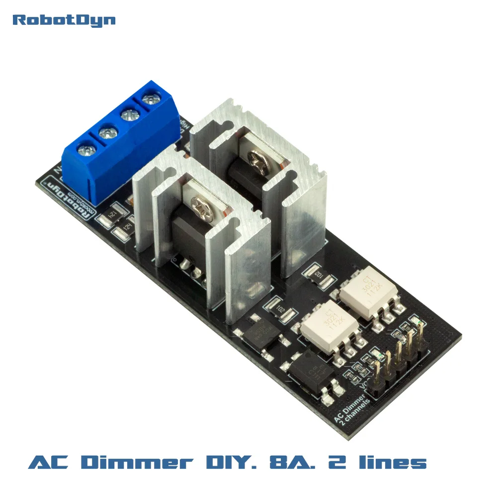 

RobotDyn Mod-Dimmer-5A-2L двухканальный диммер для Arduino