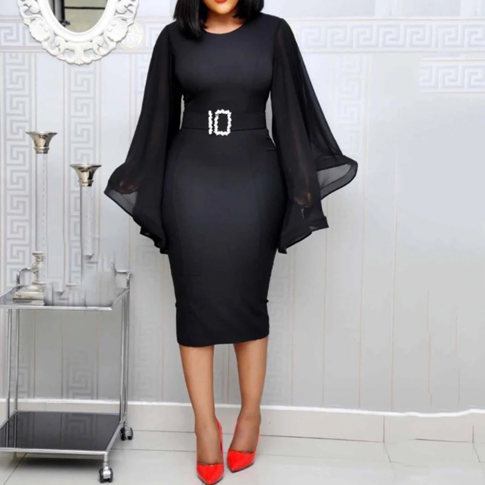 Белые элегантные вечерние платья 2021 женская обувь черного цвета для офиса модные