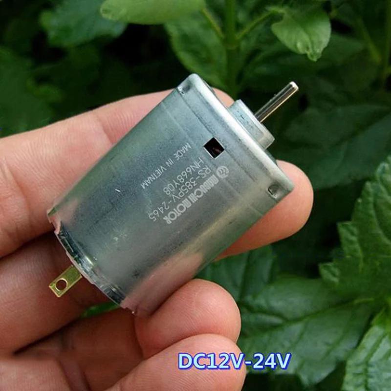 MABUCHI RS 385PV 2465 DC 12 24 В 18500 об/мин высокоскоростная карбоновая щетка Mini 385