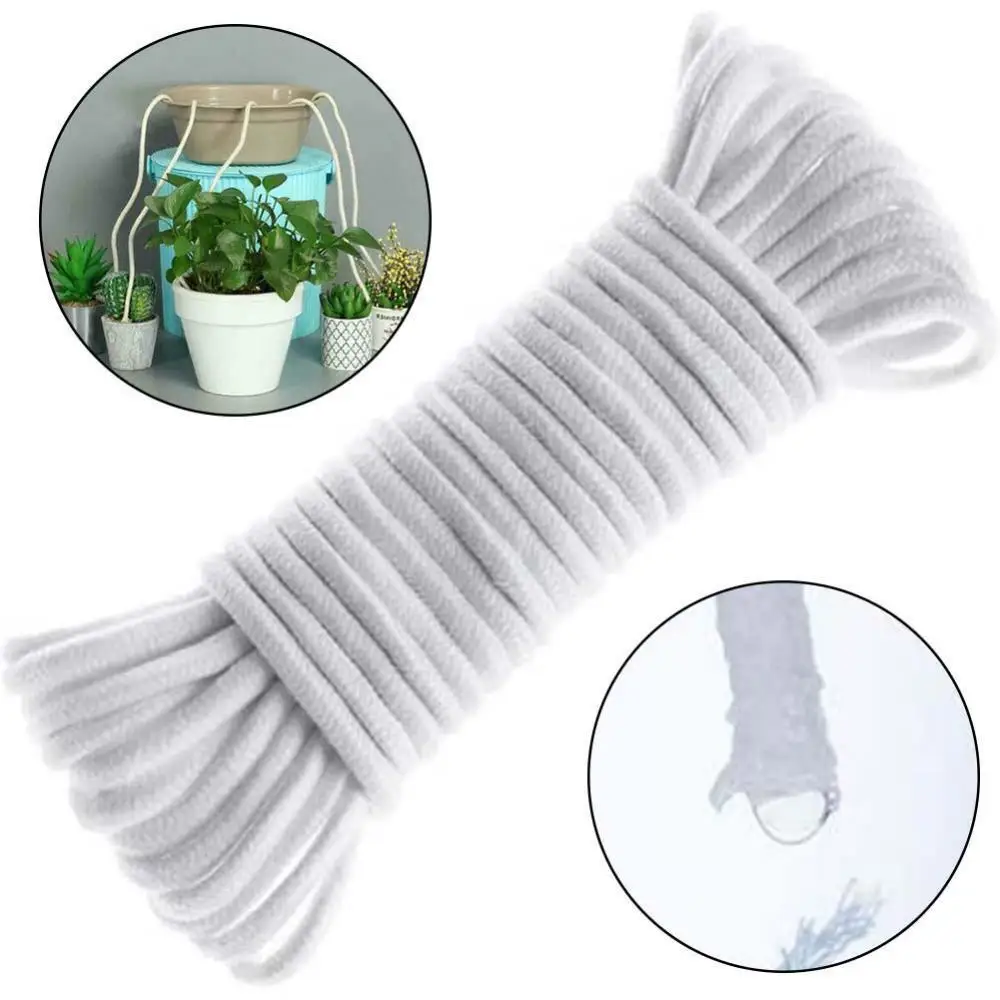 

50cm Self Watering Wicking Cord Plant Bonsai Hydroponic Automatic Irrigate Rope Automatic Lazy Watering Tool Garden Supplies