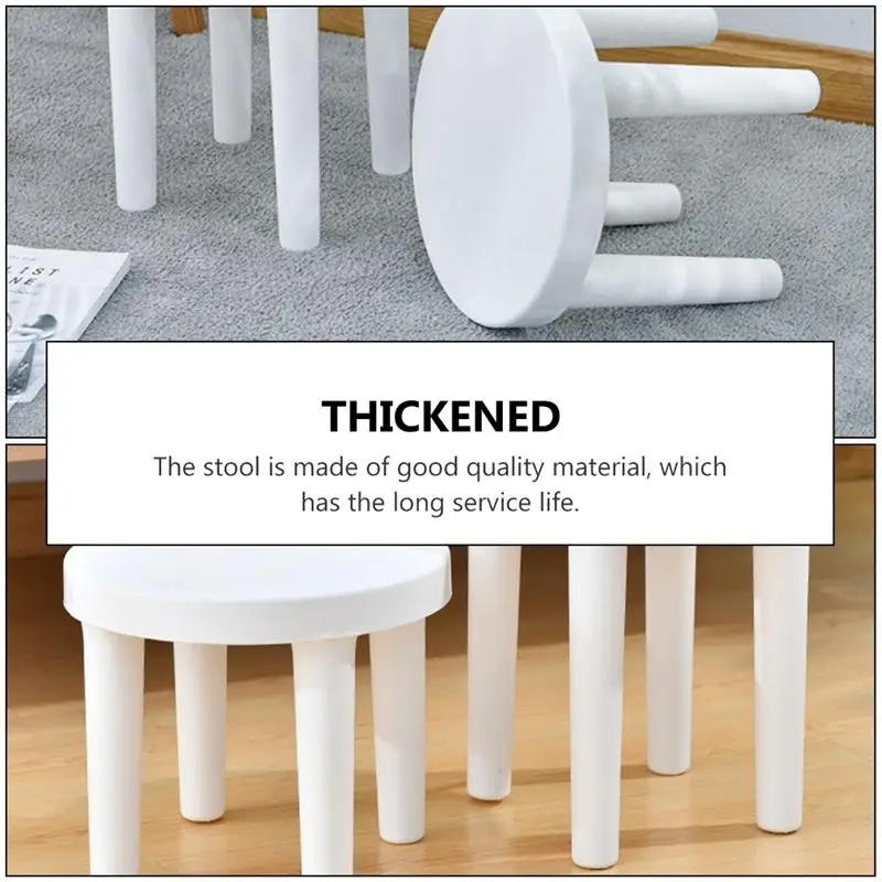 

1pc Plastic Small Low Stool Plastic Small Low Stool Furniture Stool Children Stool