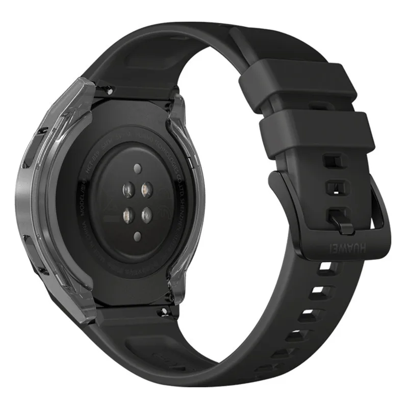 Чехол для часов Huawei Watch GT 2e GT2e прозрачный ТПУ бампер полный защитный чехол 2 E 2E