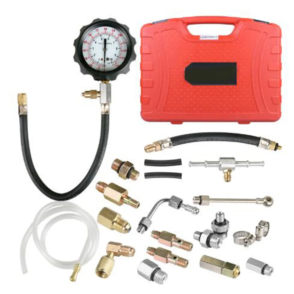 Манометр для измерения давления топлива пластик резиновый металлический