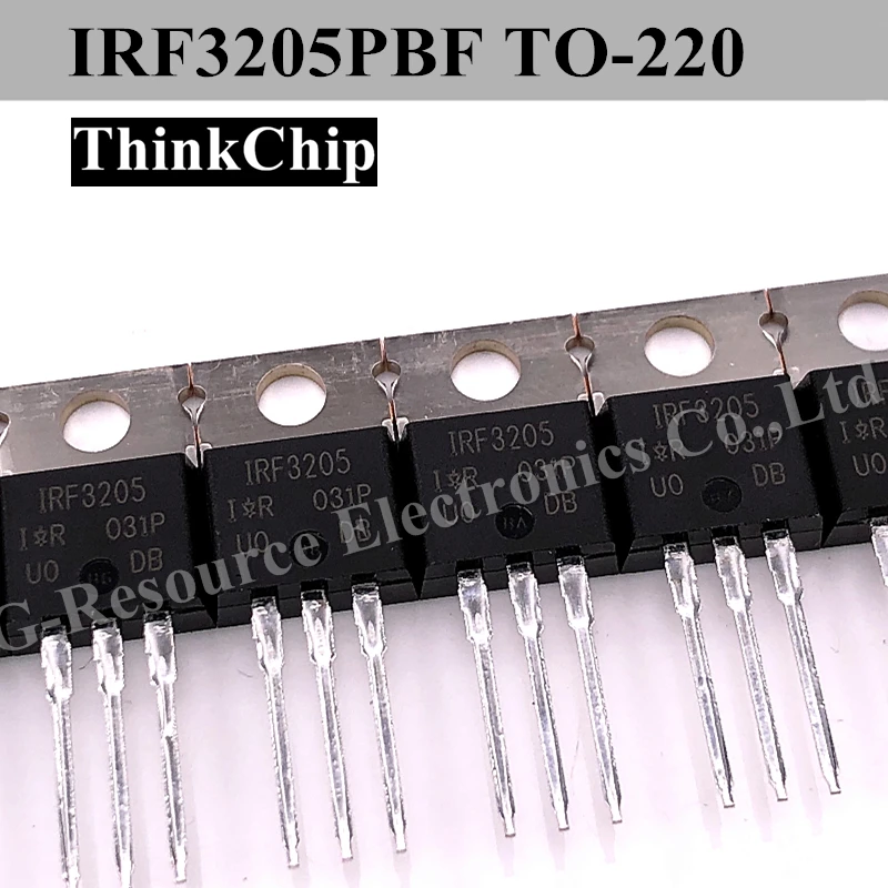 (10 шт.) IRF3205PBF IRF3205 TO-220 HEXFET N-Channel Power MOSFET 110A 55V новый оригинальный
