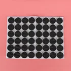 Нескользящие самоклеящиеся накладки на ножки для мебели, стола, стула, защиты пола, круглые клейкие накладки для ножек диванов, стульев, 48 шт.