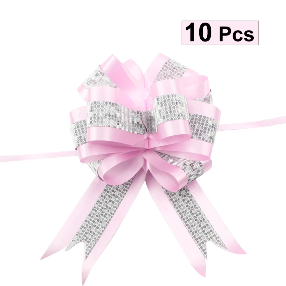 10pcs Bow Ribbon Gift Present Wrapping Tie for Wedding Birthday ) | Дом и сад