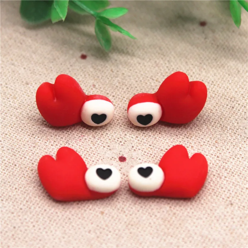 10pcs(5pairs) Cute New Resin Rabbit/Deer/Bear/Sheep/Cat Ears Flatback Cabochon DIY Jewelry/Craft Phone Decoration,