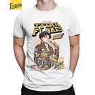 Футболка мужская из чистого хлопка с принтом Титан хлопья