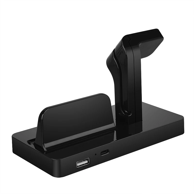 2 в 1 беспроводной зарядное устройство Подставка для зарядки iPhone 11 Pro XS MAX XR X 8 плюс