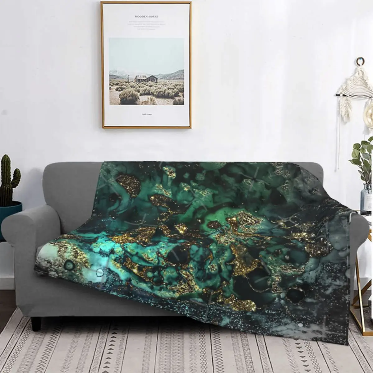 

Манта маrmol de malaquita, индиго dorado, для cama colcha, Manta de muselina a cuadros, manta Thermal MICA, edredones y colcha