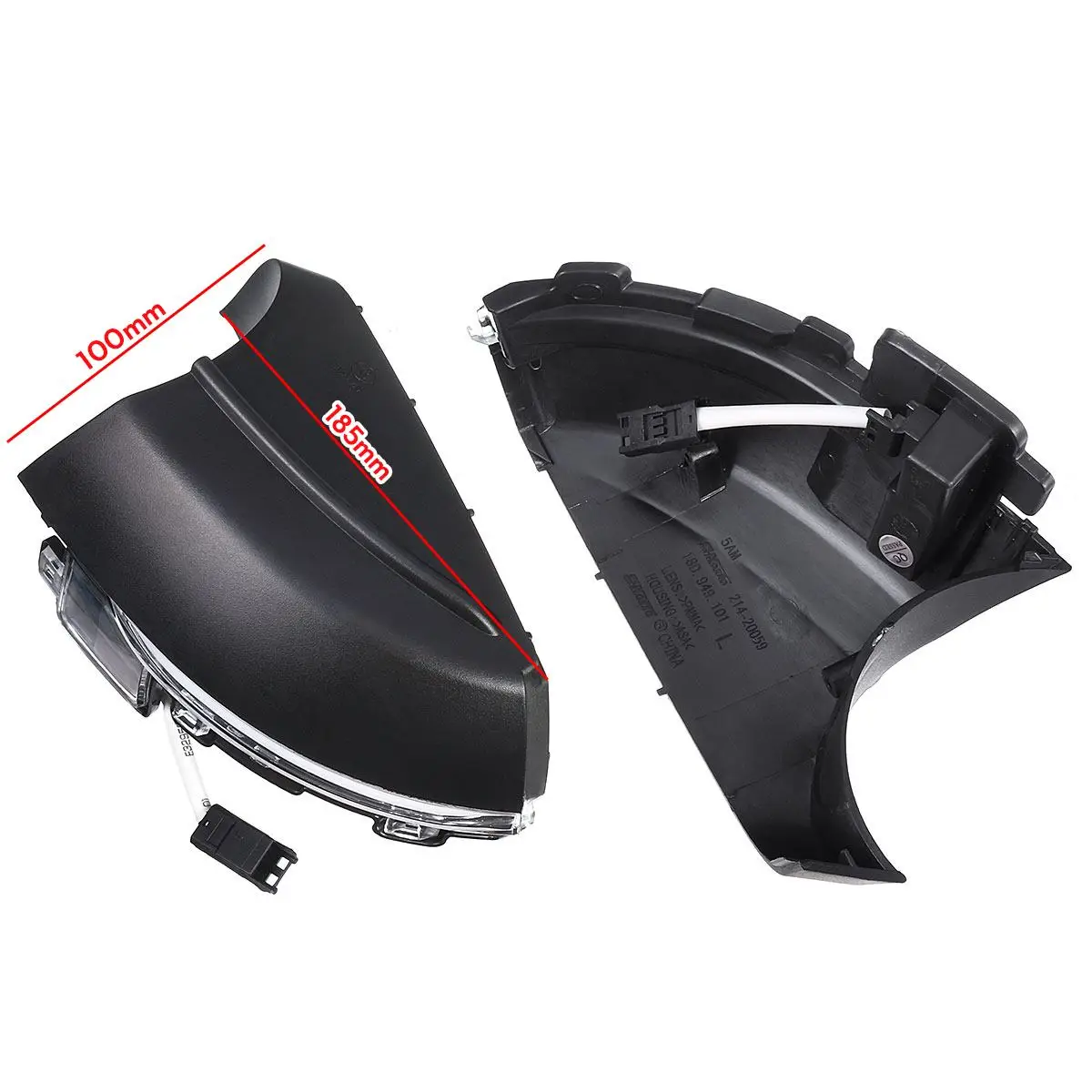 

Dynamic LED Turn Signal Light Side Wing Mirror Indicator Blinker for VW POLO MK5 6R 6C 2009 2010 2012 2013 2014 2015 2016 2017