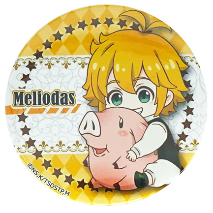 Seven Deadly Sins значок аниме Meliodas Ban King Nanatsu no Taizai Декоративный металл значок брошь булавки - Окраска металла: 01 Meliodas