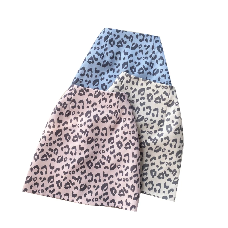 

Guilantu Fashion Print Leopard Petticoat Short Skirt Women Summer High Waisted Casual Vintage Mini Skirts Female Office Skirt