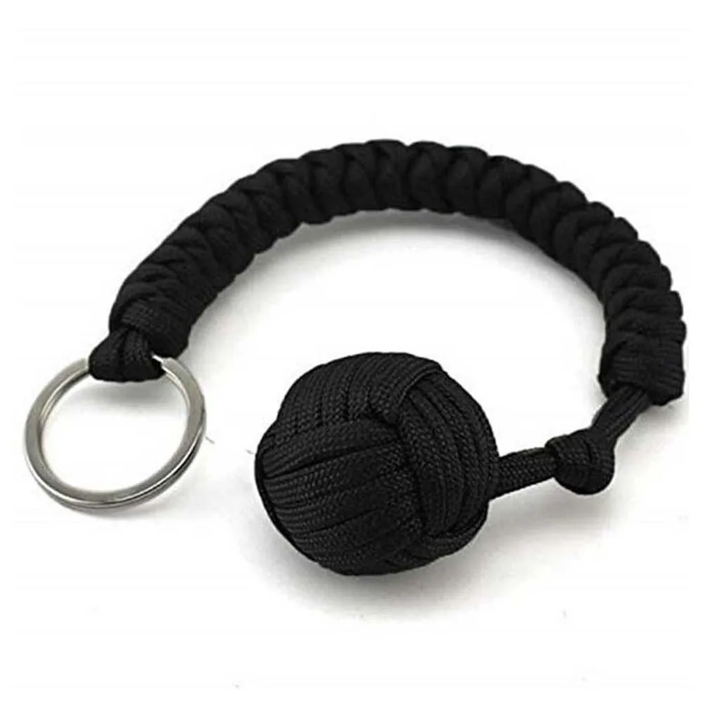 Уличный Многоцветный Защитный кулак обезьяны стальной шарикоподшипник шнурок