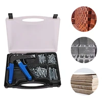 72pc heavy duty gun wall anchor metal setting tool hollow drive wall anchor screws assortment kit for anchor plasterboard fixing