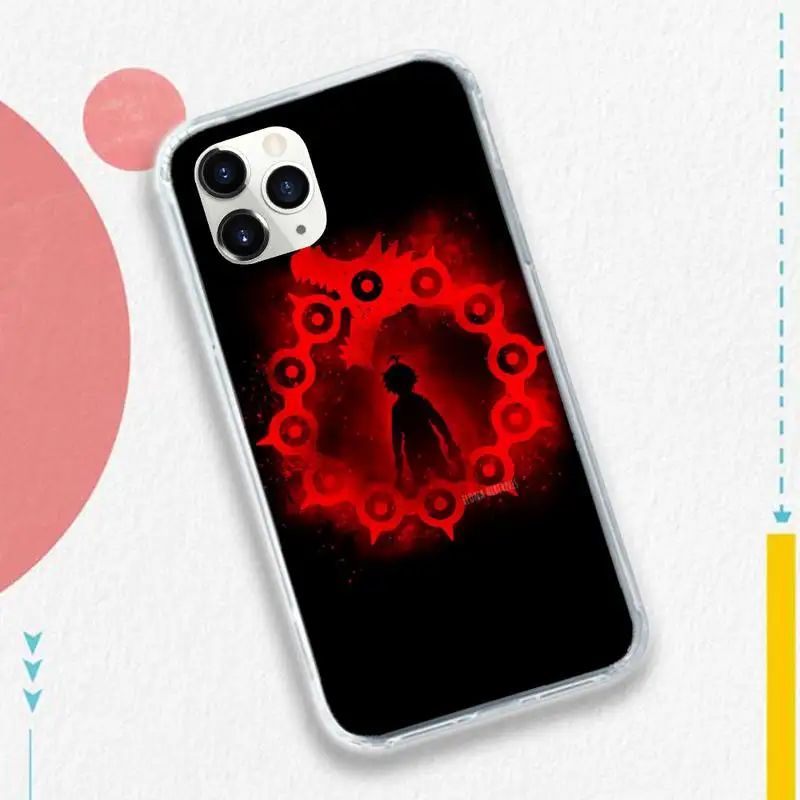 

Seven Deadly Sins Black simplicity Phone Case for iPhone 11 12 pro XS MAX 8 7 6 6S Plus X 5S SE 2020 XR