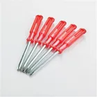 Набор отверток 2 шт., компактные портативные инструменты с прозрачной ручкой для точного ремонта автомобиля