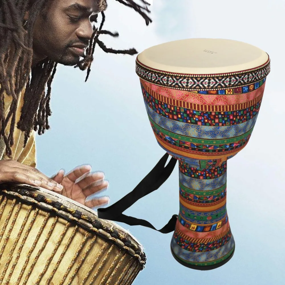 8 дюймов Djembe перкуссионный музыкальный инструмент классический Африканский