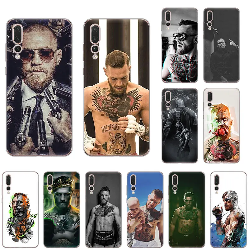 Мягкий ТПУ силиконовый чехол для телефона Conor Mcgregor boxing huawei P40 P30 Pro P20 lite P SMart2019 P10 P9 P8
