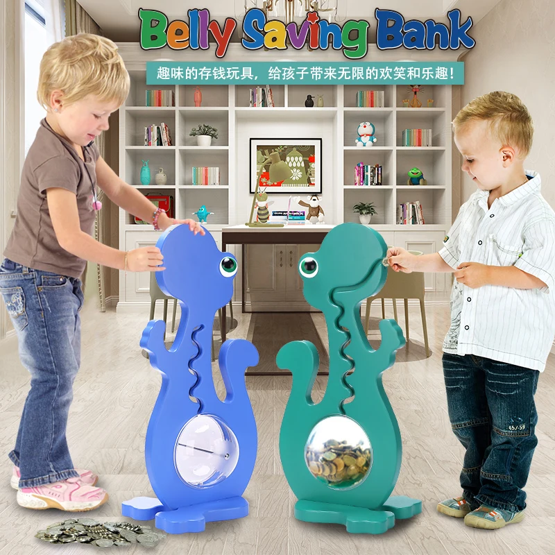 Европейский стиль Высококачественная деревянная коробка Копилка счетчик монет