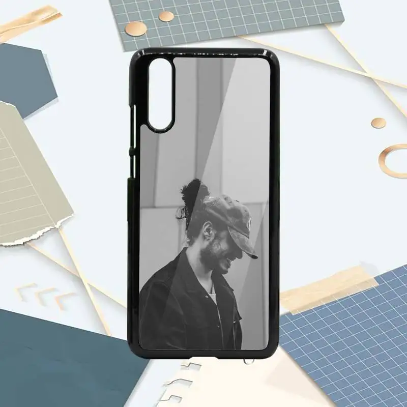 

rapper russ black singer Phone Cases PC For Samsung galaxy S note 8 9 20 10 e lite2019 plus pro ultra