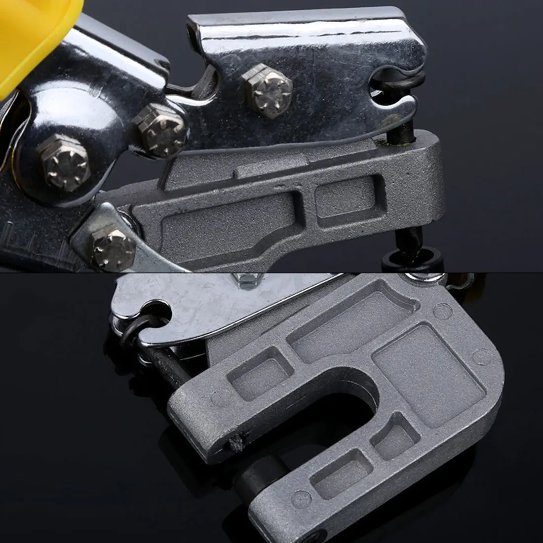 

0-15mm 10-inch metal stud punching pliers, aluminum alloy handle, stud pressing plate, gypsum board dry pliers, for fixing