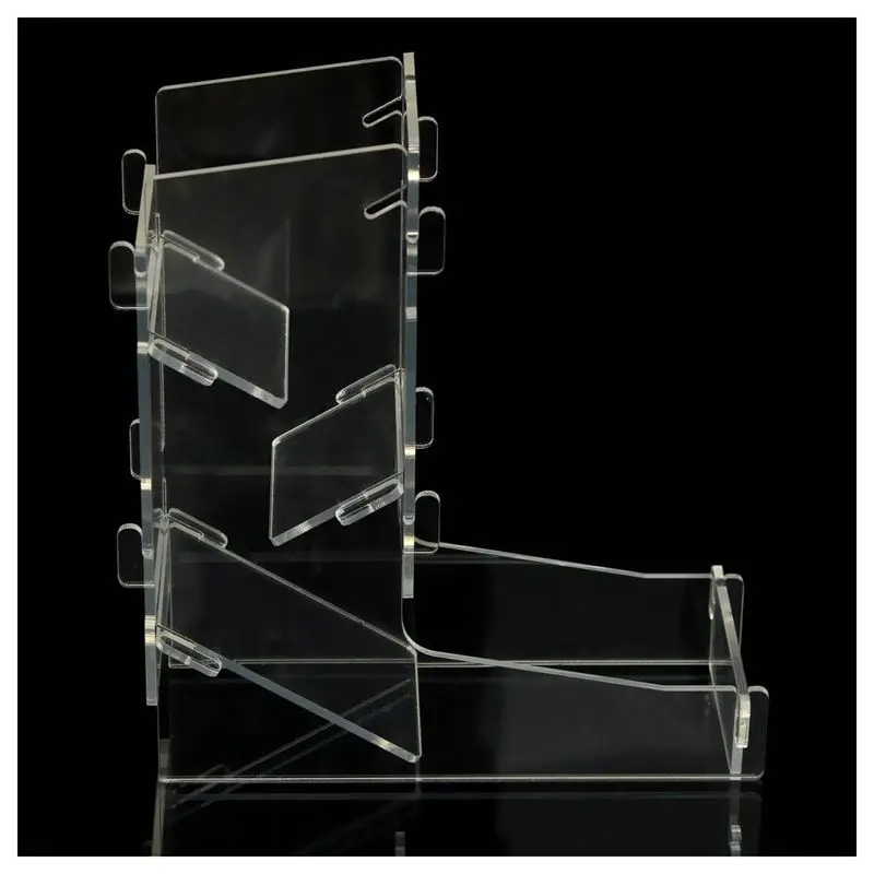 Acrylic Transparent Prism Gaming Dice Towers Toy DIY Board Game 175X155X62mm | Спорт и развлечения
