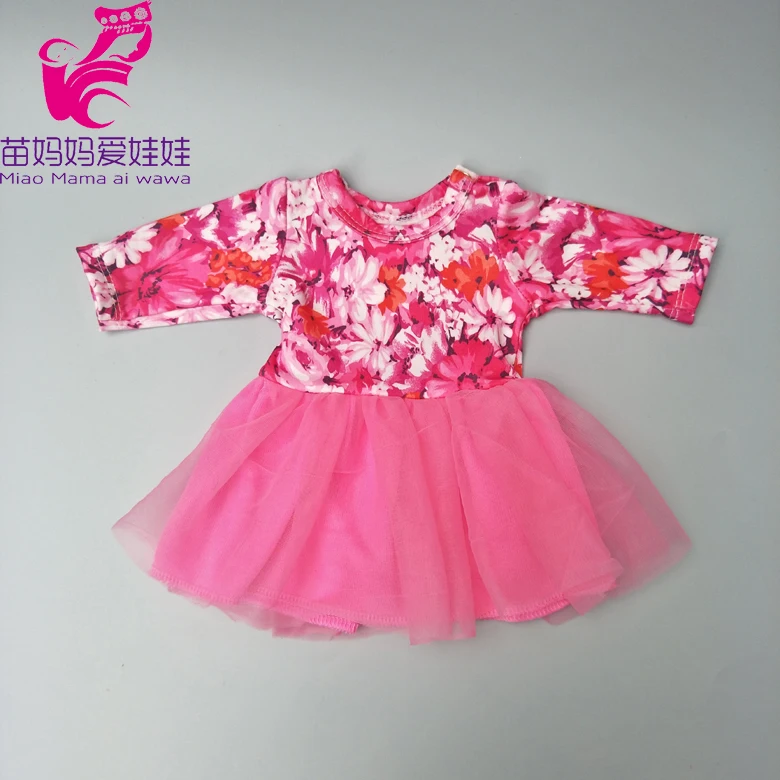 Для 43 см для ухода за ребенком для мам baby doll красная решетка платье высота 40 см Одежда для куклы-младенца для 18-дюймовой девушки куклы, детские подарки - Цвет: A11