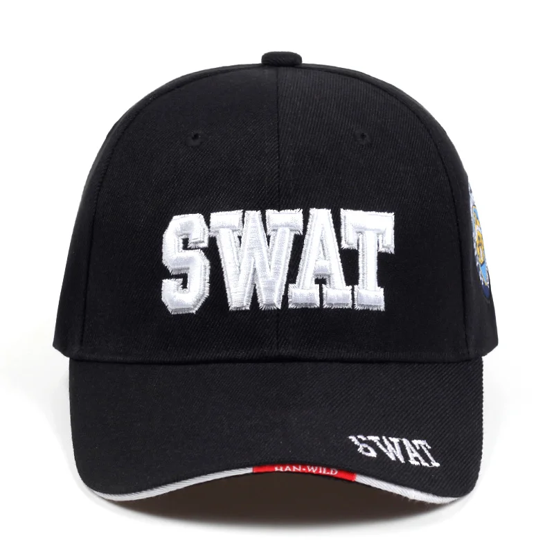 Мужская тактическая бейсболка s брендовая бейсболка с надписью "SWAT" Кепка SWAT Snapback Кепка s хлопковая Регулируемая Gorras Planas Man