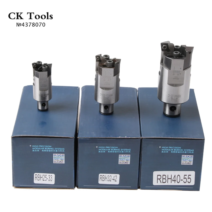 Скидка RBH Twin bit RBH19-204 BT30 BT40 LBK6 Twin-bit грубая сверлильная головка CCMT06 CCMT09 используемая