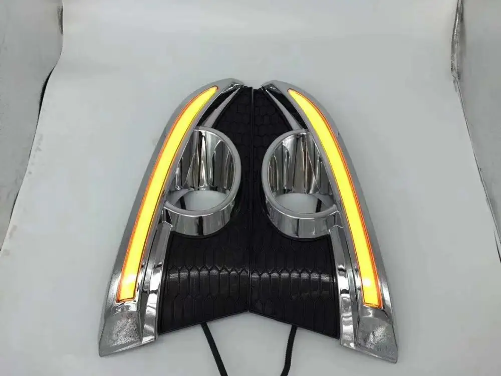 

Eosuns Led Daytime Running Lights with Yellow Turn Signal for Chevrolet Captiva